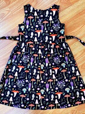 Kids Mushroom Print Dress